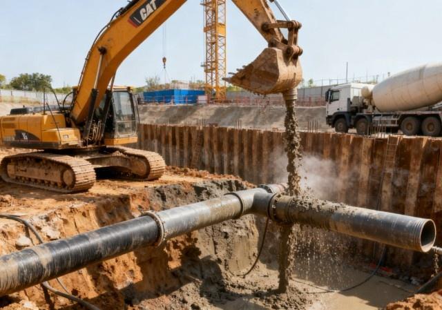 马尾注浆管应用于建筑工程与结构维修领域